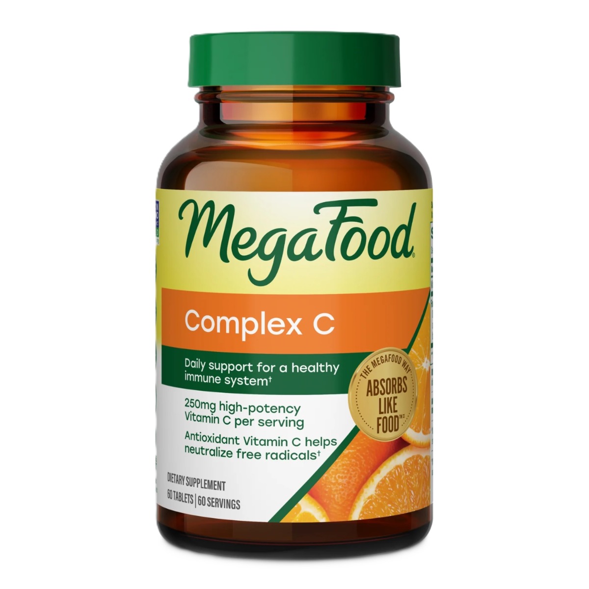 MegaFood Complex C 60 tabletter