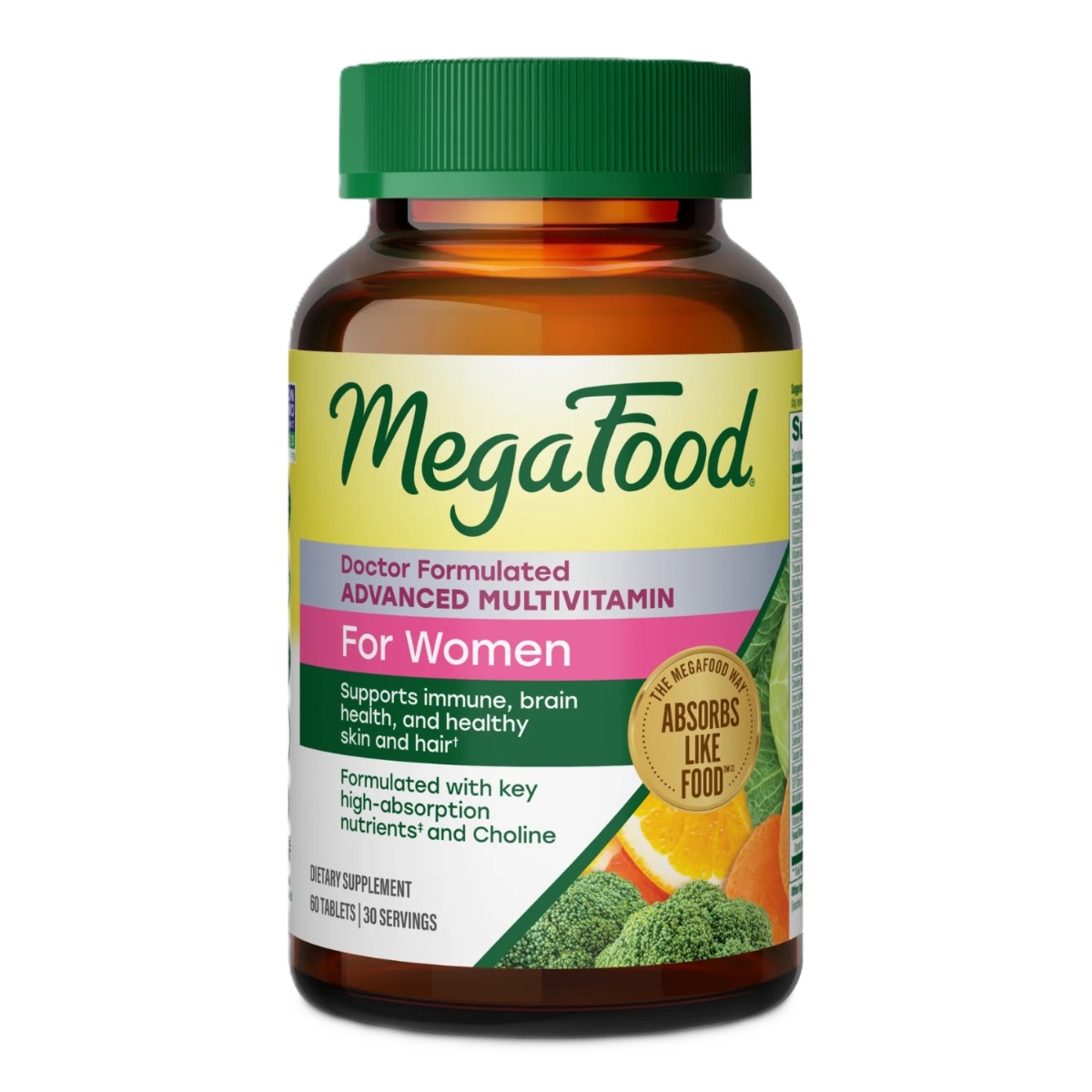MegaFood Women's Advanced Multivitamin 60 tabletter