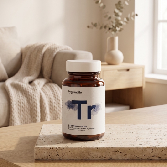 L-Tryptofan – 400 mg (Tryptofan)