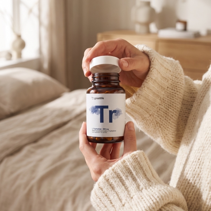 L-Tryptofan – 400 mg (Tryptofan)