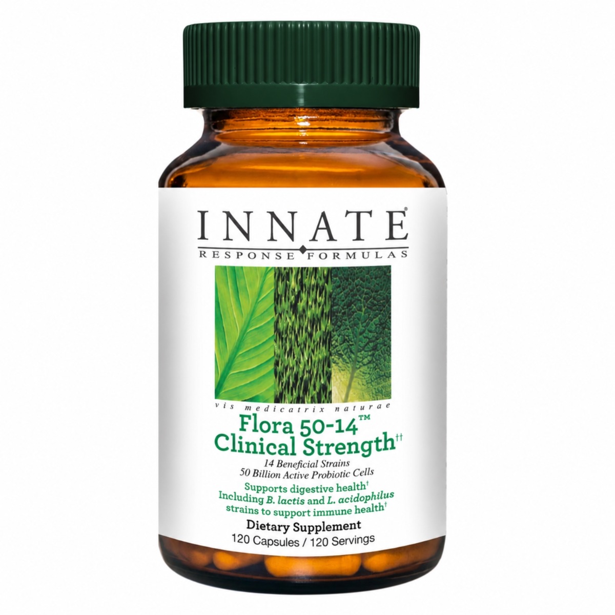 Innate Response Flora 50-14 Clinical Strength 120 kapsler