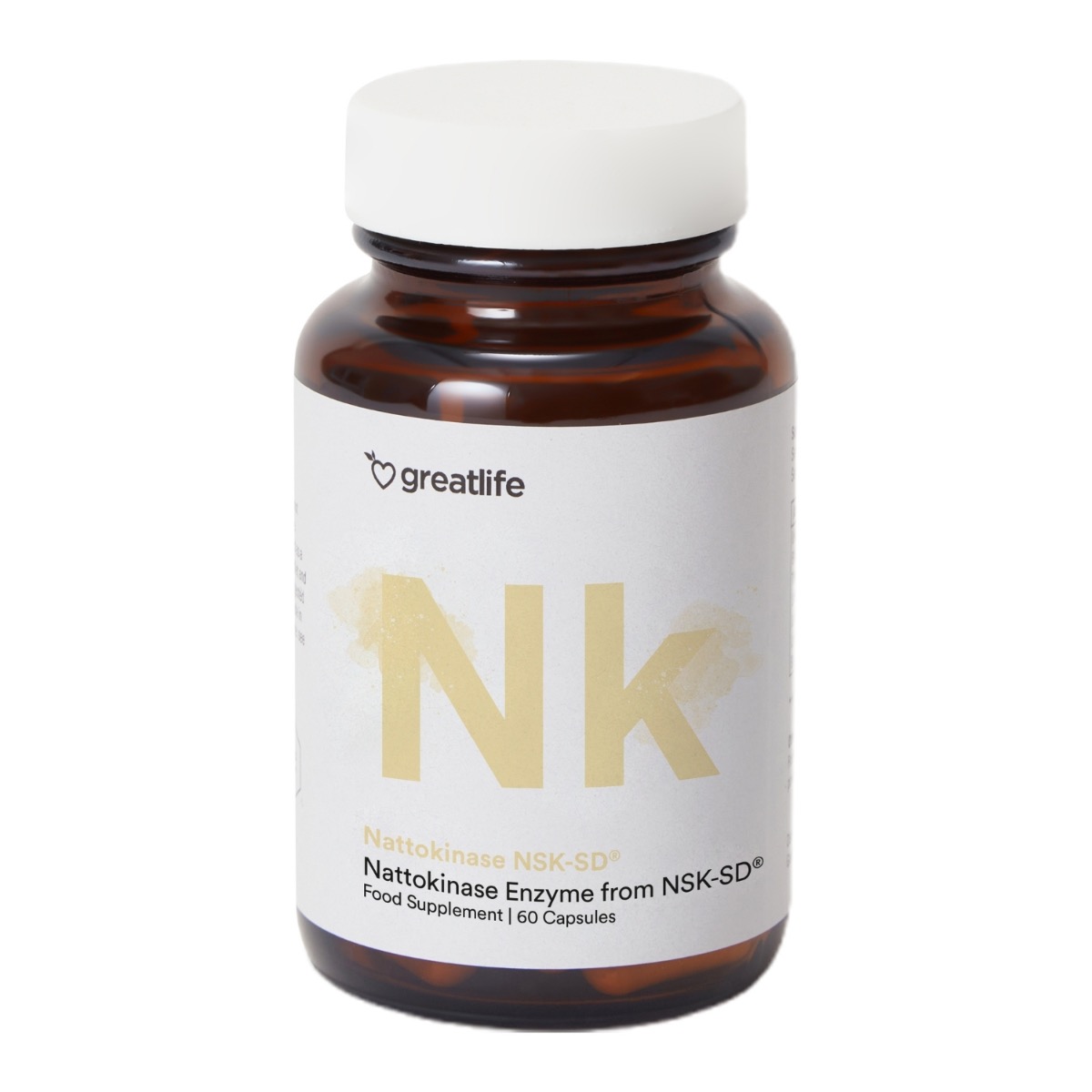 Greatlife Nattokinase NSK-SD 60 kapsler