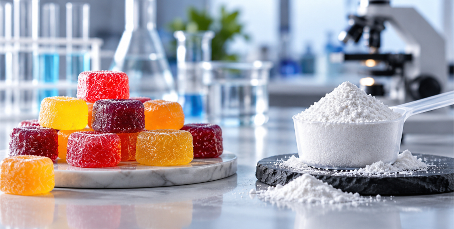 Kreatin-gummies vs kreatinpulver – laboratorietest viser store forskjeller