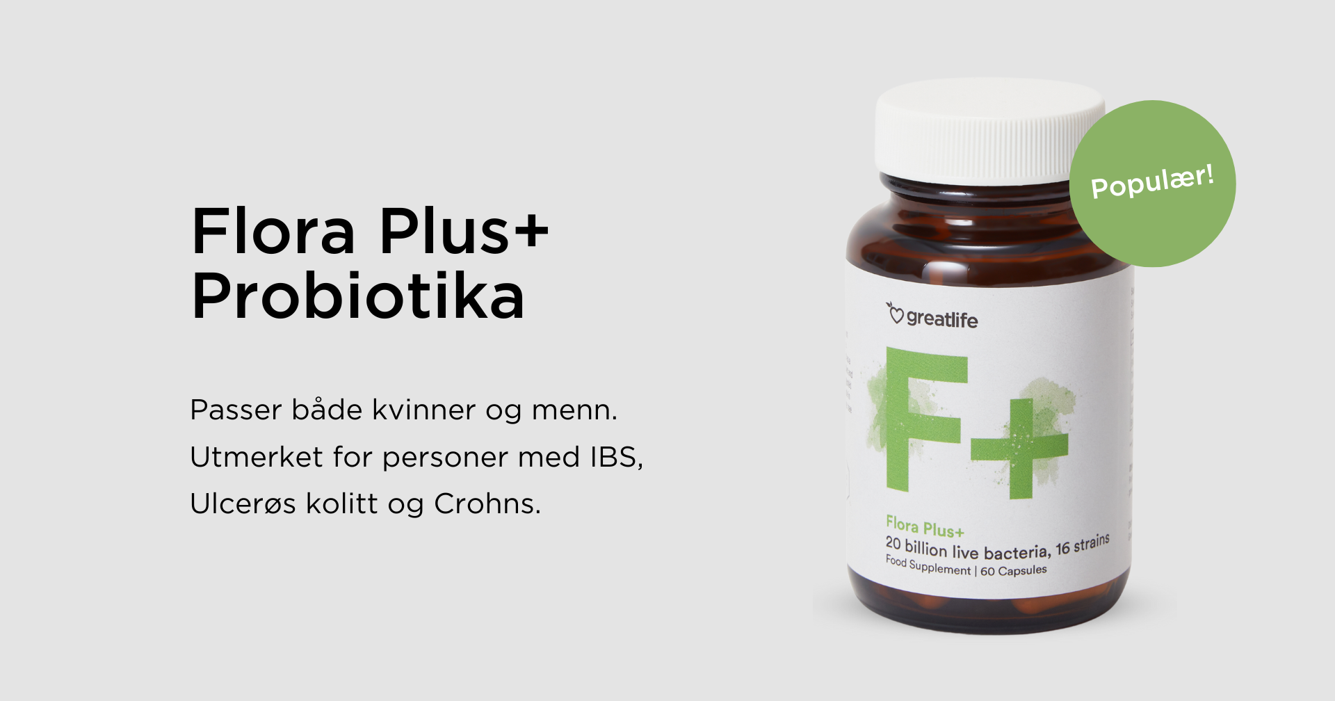 Flora Plus+ Probiotika